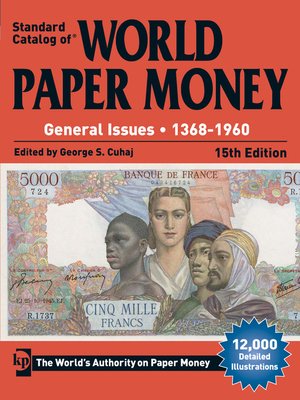 cover image of Standard Catalog of World Paper Money, General Issues, 1368-1960